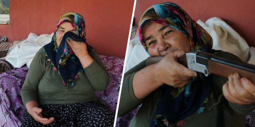 Alevlerin içinde cehennemi yaşadı! "Tüfeğim olsa kendimi öldürecektim"