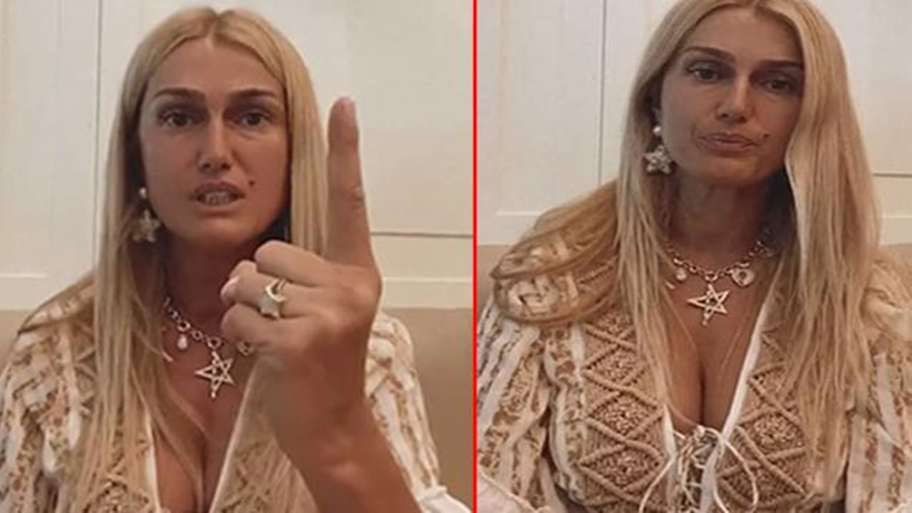 Tuğba Özay ateş püskürdü! Açılışa katıldığı eleştirilerine elleri titreyerek cevap verdi!