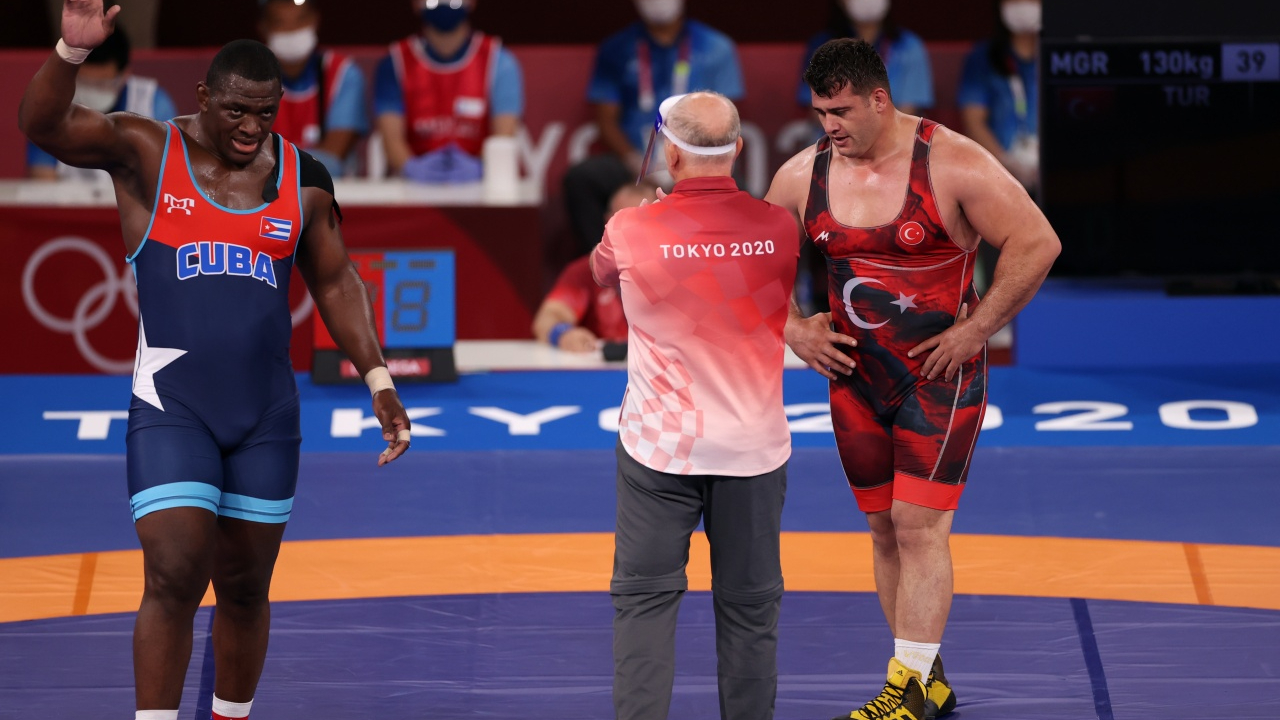 Rıza Kayaalp Tokyo 2020'de yine kabus gördü! Yine Kübalı Nunez!