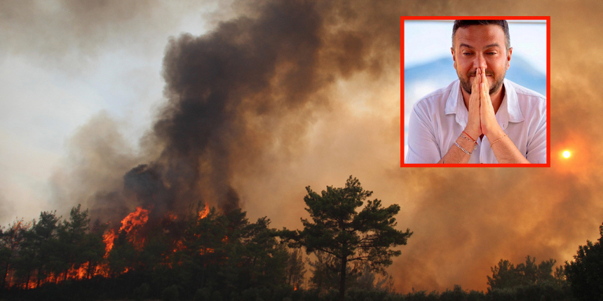 Onur Büyüktopçu ormanlarımız yanarken eğlenenlere isyan etti: Defolup gidin!
