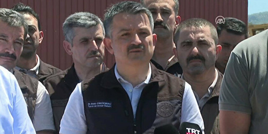 Bakan Pakdemirli: 132 yangından 125'ini kontrol atına aldık