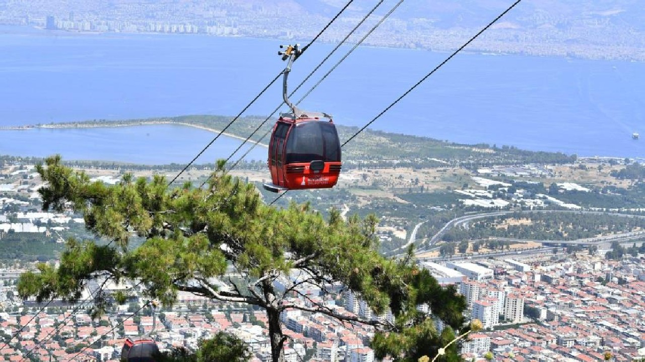 İzmir'de yangınlara karşı yeni önlem: Teleferik tesisleri kapatıldı