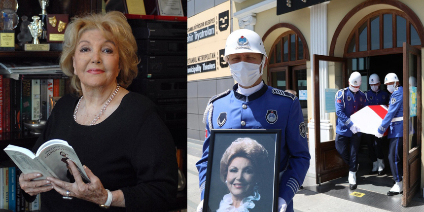 Usta oyuncu Nedret Güvenç'e acı veda