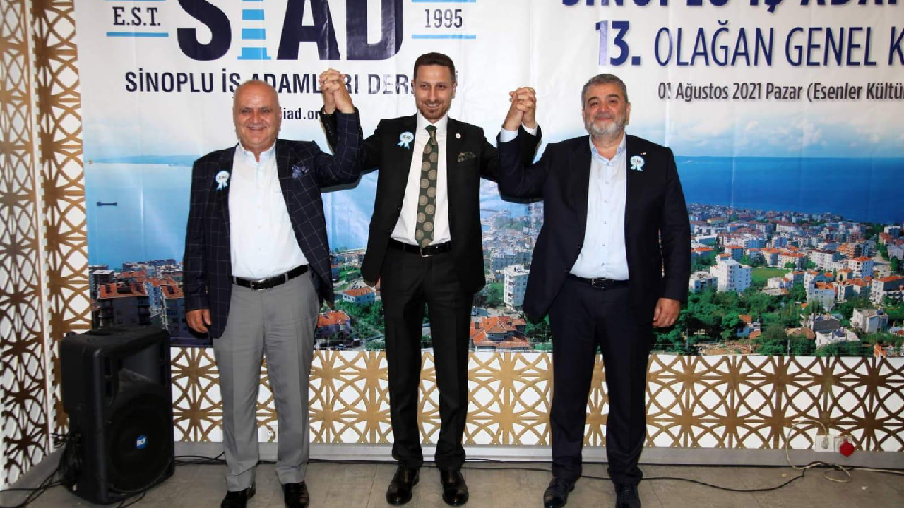 Sinoplu işadamları Turgay Öztürk ile 'yola devam' dedi