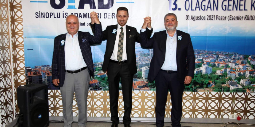 Sinoplu işadamları Turgay Öztürk ile 'yola devam' dedi