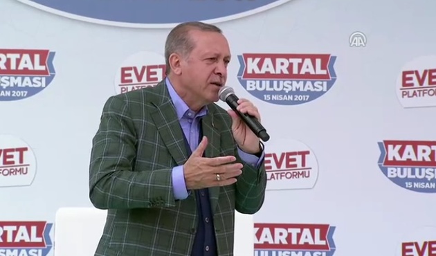 Cumhurbaşkanı: "Yalancının mumu yarın saat 5'e kadar yanacak!"
