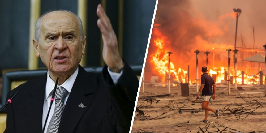 Bahçeli: Yangınları siyasi ranta çevirmek isteyenler gaflet içinde!