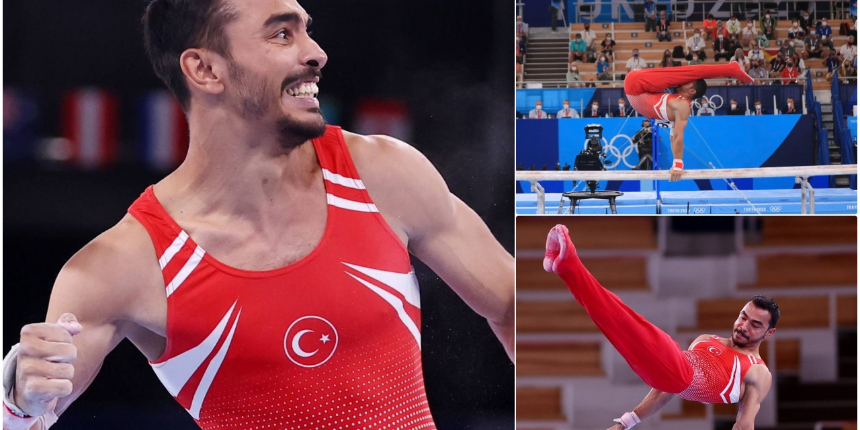 Milli cimnastikçi Ferhat Arıcan, paralel barda bronz madalya kazandı