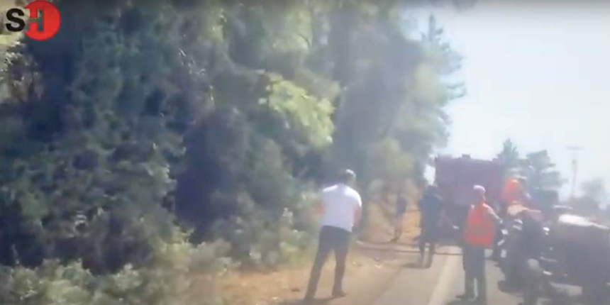SuperHaber yangın bölgesindeki son durumu takip ediyor... Hisarönü'ndeki yangın mücadelesi sürüyor