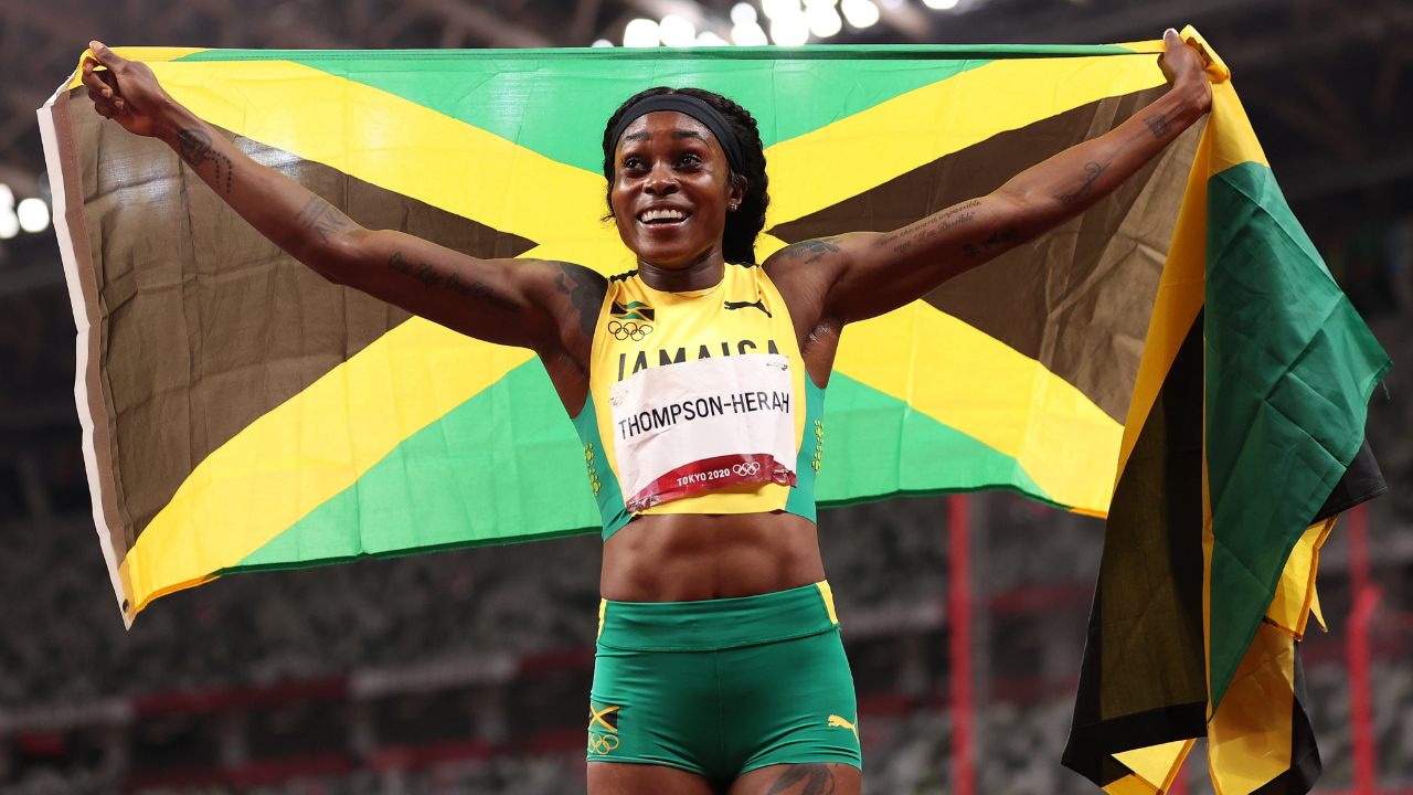 Jamaika atlet Elaine Thompson, 100 metreden sonra 200'de de olimpiyat şampiyonu