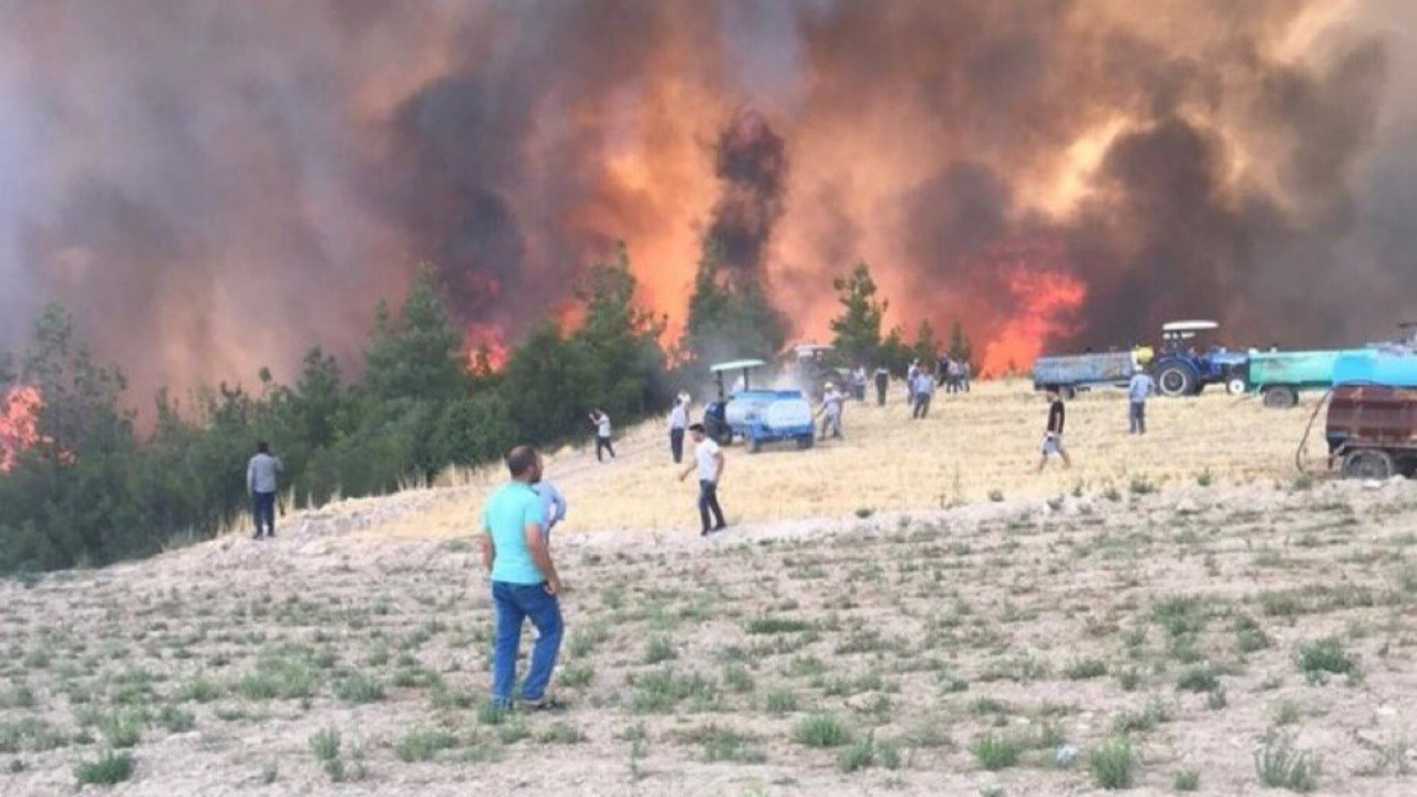 Denizli'de kışla yakınında yangın çıkarmaya çalışan kişi tutuklandı!