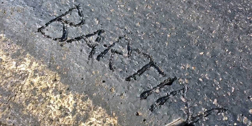 Bartın'da hissedilen sıcaklık 44 derece oldu: Asfalt eridi!