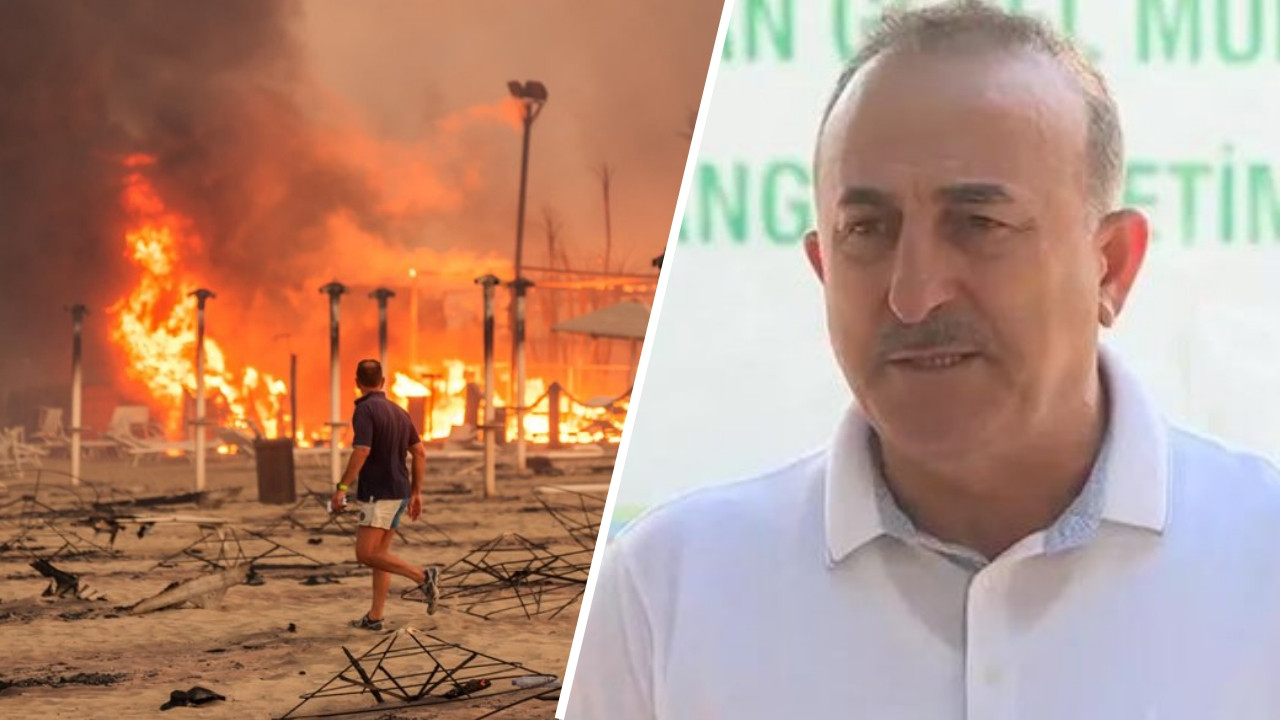 Bakan Çavuşoğlu yangın yönetim merkezinde: Bugün ve yarın kritik gün!