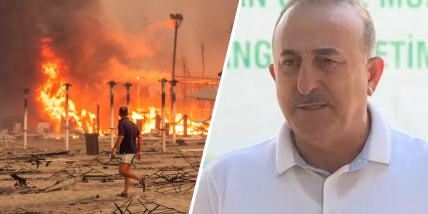 Bakan Çavuşoğlu yangın yönetim merkezinde: Bugün ve yarın kritik gün!
