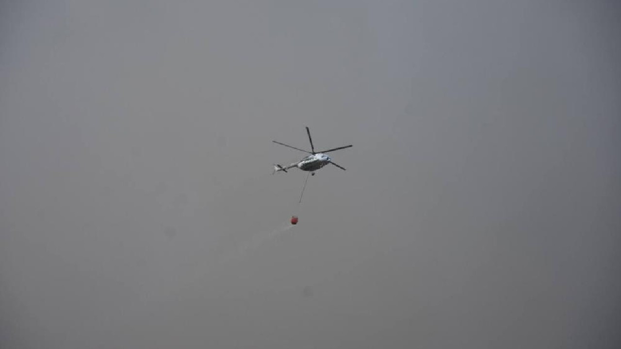 Orman Genel Müdürlüğü: Helikopter düştü haberleri asılsız!