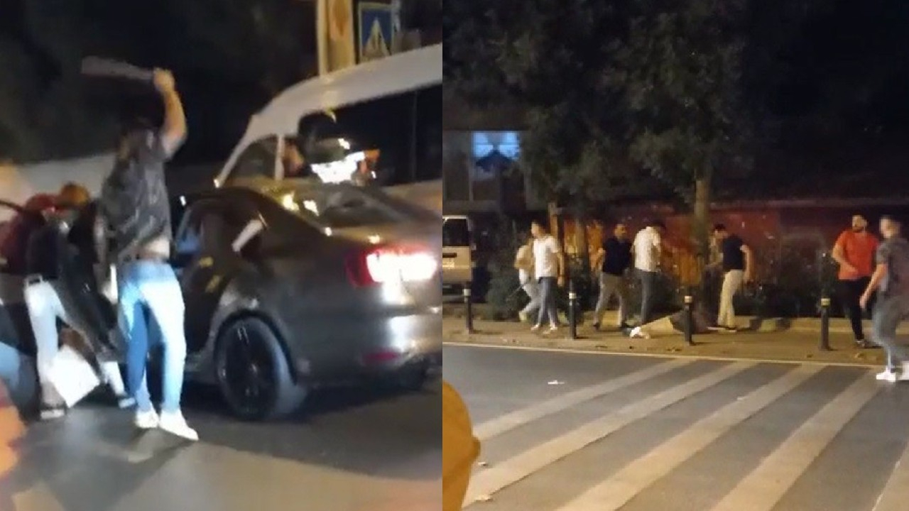 Yolunu kestikleri sürücüyü öldüresiye dövdüler!