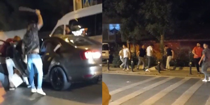 Yolunu kestikleri sürücüyü öldüresiye dövdüler!