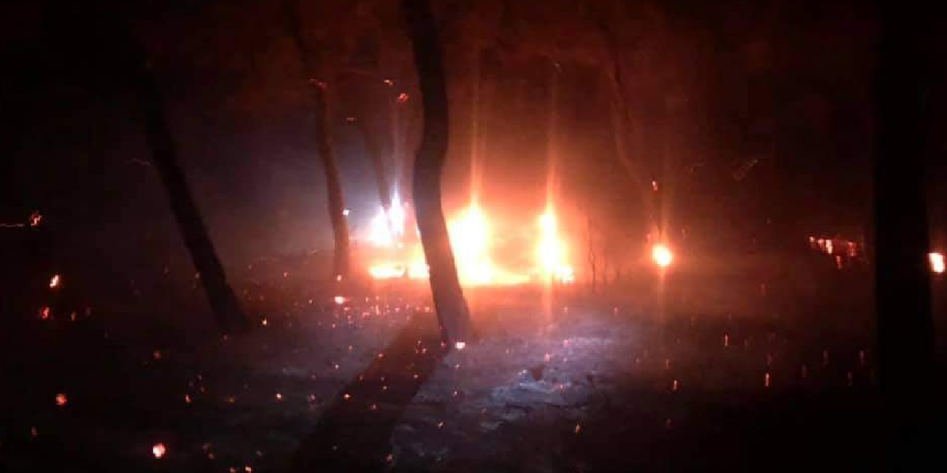 Çanakkale’deki korkutan orman yangınında sabotaj iddiası