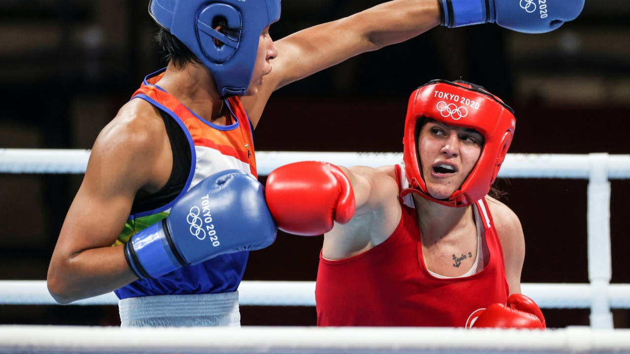 Kadınlarda bir final daha.... Milli boksör Busenaz Sürmeneli Tokyo 2020'de altın madalya maçına çıkacak