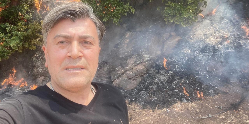 SuperHaber yangın bölgesinde: İşte Çökertme'deki son durum/CANLI YAYIN