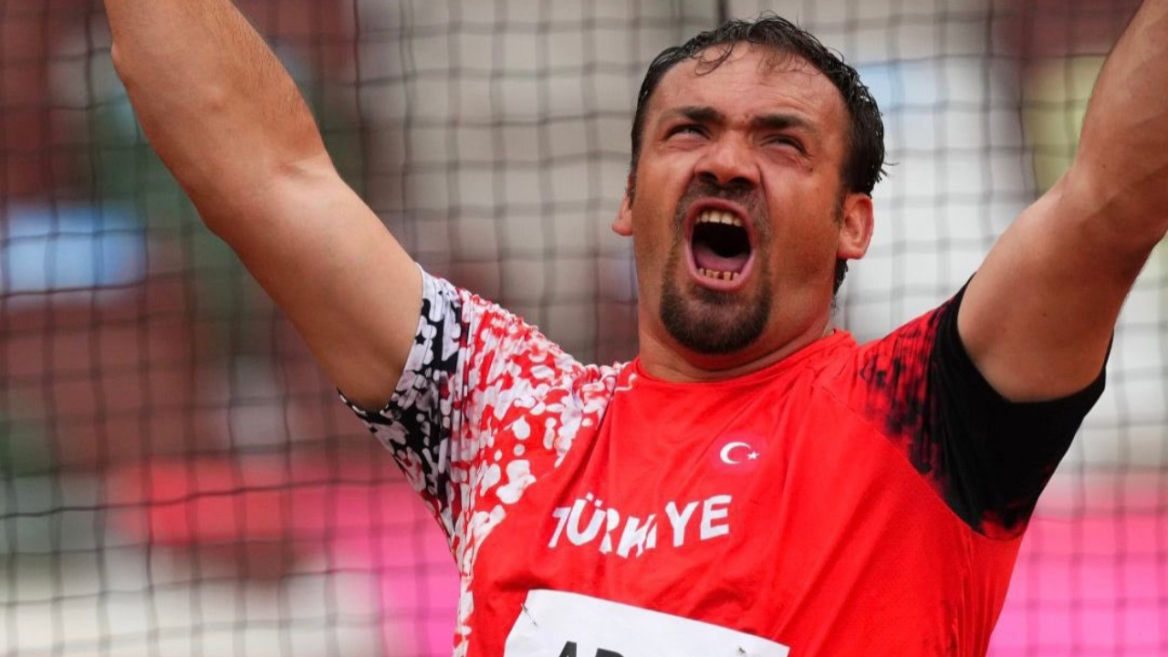 5. kez olimpiyatlarda yarışan milli atlet Eşref Apak, Tokyo 2020'de 9. oldu