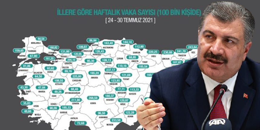 Vaka sayısı en çok artan 5 ilimiz Siirt, Diyarbakır, Bingöl, Batman ve Bitlis oldu