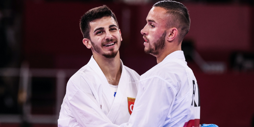 Milli karateci Eray Şamdan Tokyo 2020'de gümüş madalya kazandı