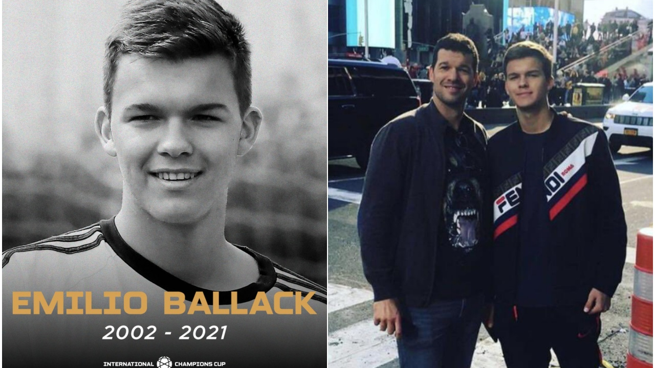 Michael Ballack'ın 18 yaşındaki oğlu Emilio Ballack motosiklet kazasında can verdi
