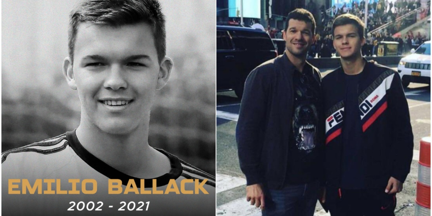Michael Ballack'ın 18 yaşındaki oğlu Emilio Ballack motosiklet kazasında can verdi