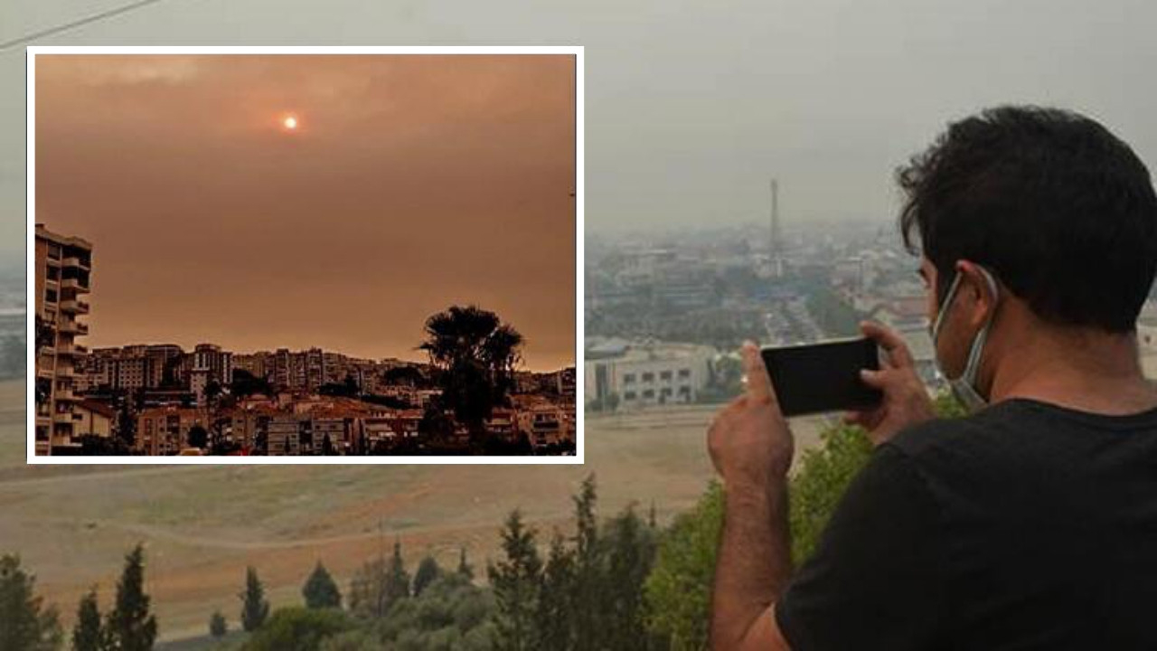 İzmir'den sonra şimdi de İstanbul'da gökyüzü turuncuya büründü! İşte nedeni...