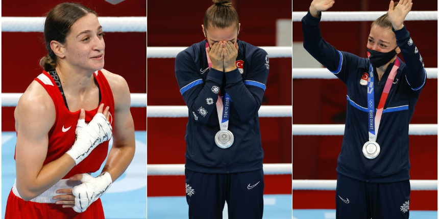 Tokyo 2020'nin gümüş kızı... Buse Naz Çakıroğlu'dan olimpiyat tarihimizde bir ilk