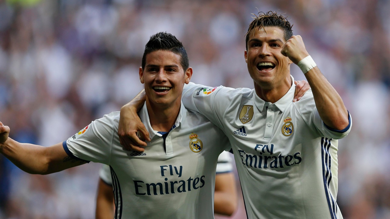 Kolombiyalı yıldız James Rodriguez, Ronaldo ile Messi'yi aynı takımda görmek istiyor
