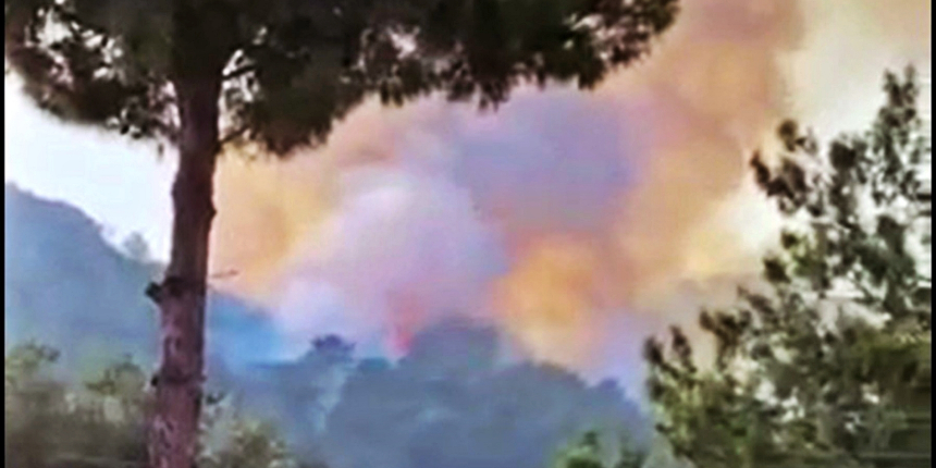Muğla'nın Seydikemer ilçesinde yeni bir orman yangını başladı!