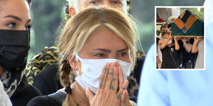 Yonca Evcimik'i yıkan ölüm! Annesi son yolculuğuna uğurlandı