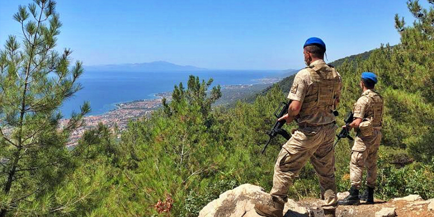 Kazdağları, orman yangınlarından işte böyle korunuyor!