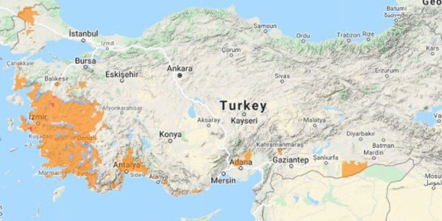 Orman yangını riski için yeni uyarı: Ege ve Antalya turuncu kategoride