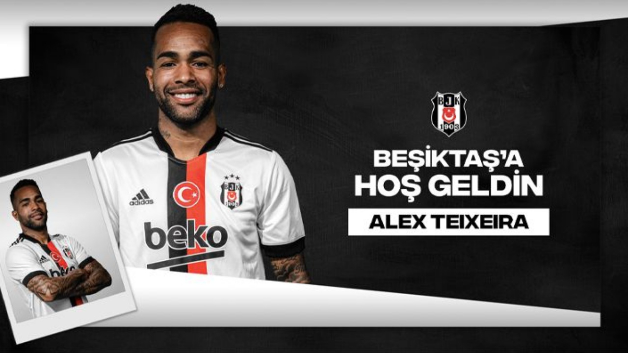 "Siz istediniz, ben geliyorum" demişti... Alex Teixeira resmen Beşiktaş'ta