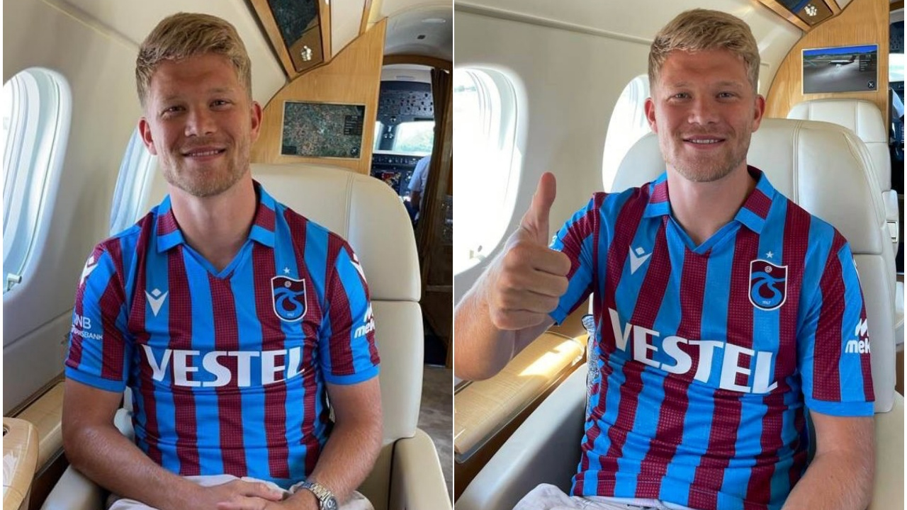 Trabzonspor yeni golcüsünü açıkladı... Andreas Cornelius'tan 3 yıllık imza