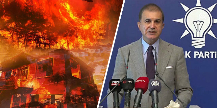 MYK sonrası Ömer Çelik'ten önemli açıklamalar: 260 yangından 256'sı kontrol altına alındı!