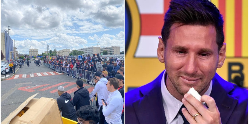 Paris sokaklara döküldü Lionel Messi'yi bekliyor... PSG'den yüzyılın transferi