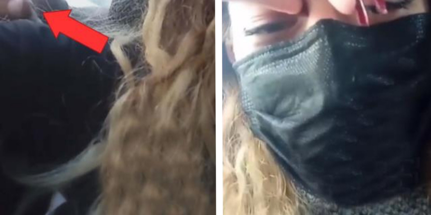 Otobüste iğrenç taciz: Genç kız o anları saniye saniye videoya kaydetti!