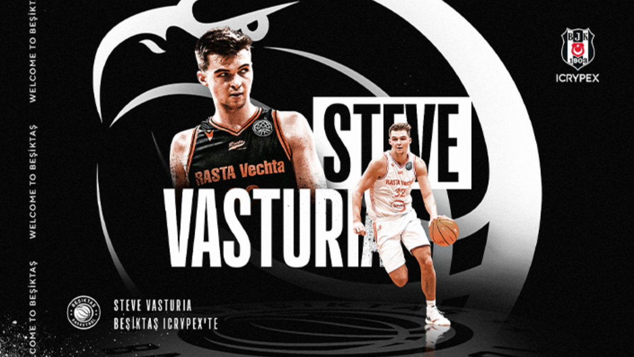 Beşiktaş Icrypex'e THY Euroleague'den guard transferi; Steve Vasturia