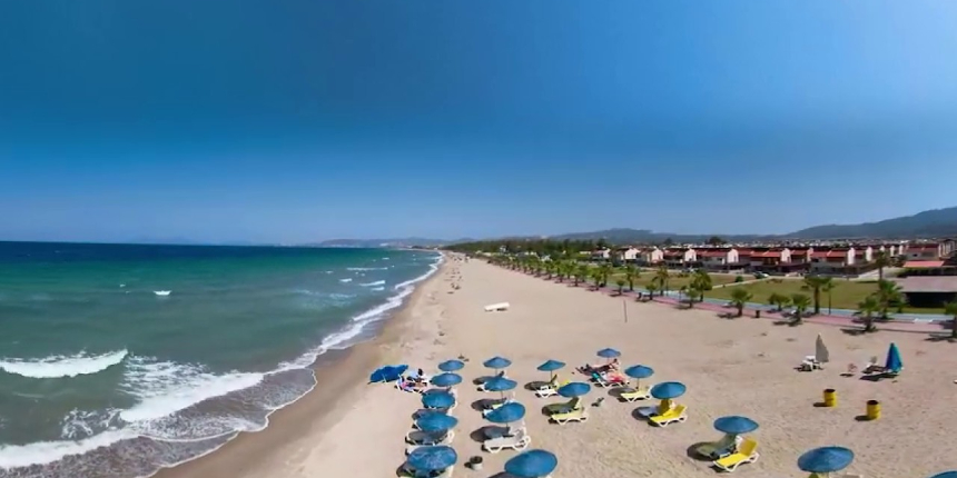 Kuşadası'nda Milli Park yeniden ziyarete kapatıldı