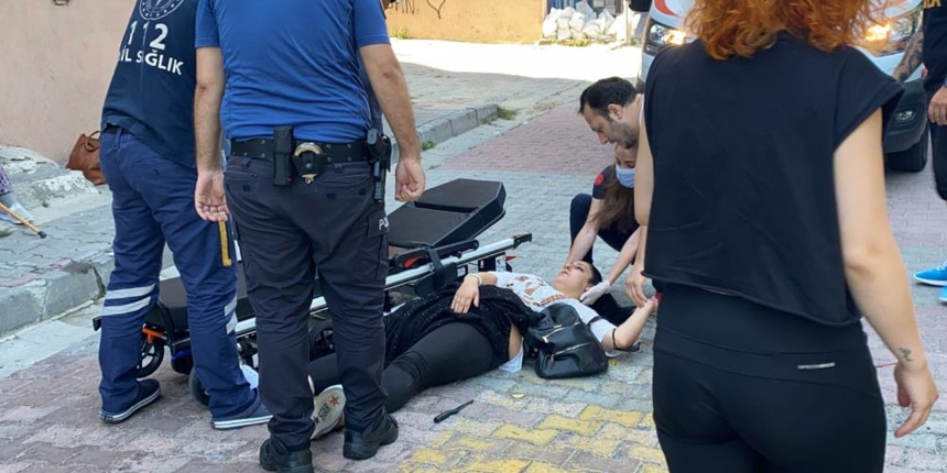 Tartıştığı kadını sokak ortasında bıçakladı, serbest kaldı!