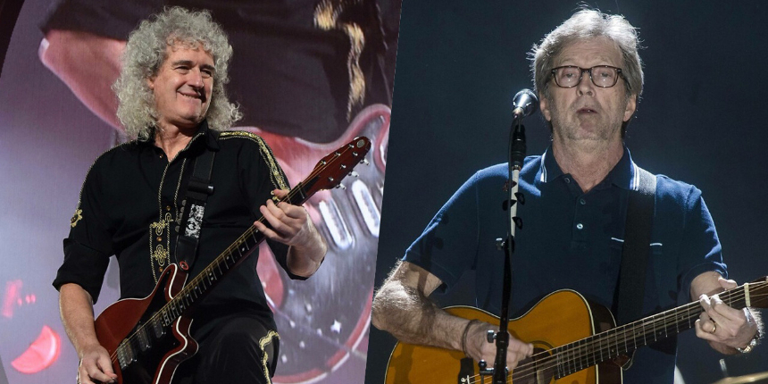 Aşı karşıtı dünyaca ünlü müzisyen Eric Clapton'a meslektaşı Brian May'den çok sert tepki