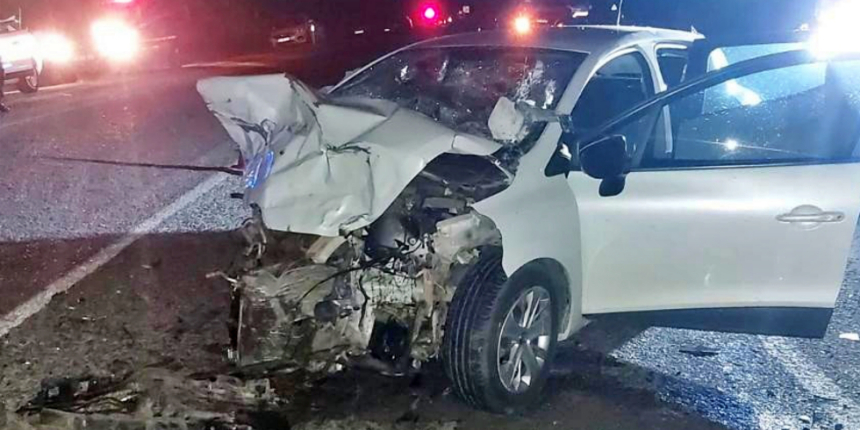 Manisa'da feci kaza: Kafa kafaya çarpıştılar!