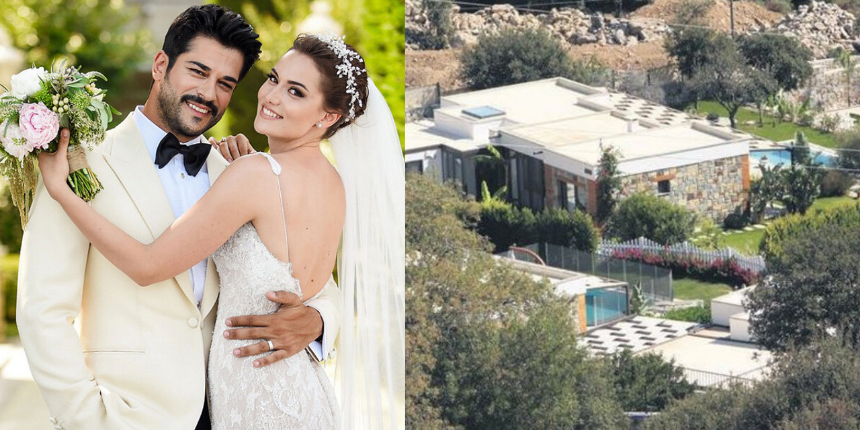 Fahriye Evcen ile Burak Özçivit'in yangın paniği! Bodrum'daki alevler evine yaklaştı