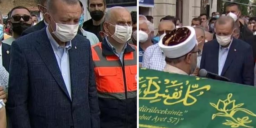 Selde hayatını kaybedenlere son veda: Cumhurbaşkanı Erdoğan cenaze namazına bizzat katıldı...