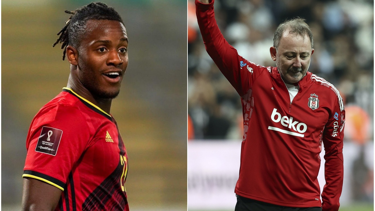 Sergen Yalçın müjdeyi verdi... Michy Batshuayi haftaya Beşiktaş'a imzaya geliyor
