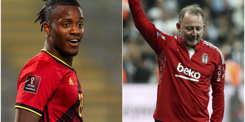 Sergen Yalçın müjdeyi verdi... Michy Batshuayi haftaya Beşiktaş'a imzaya geliyor